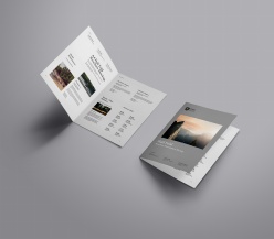 画册设计-折页宣传册PSD模板