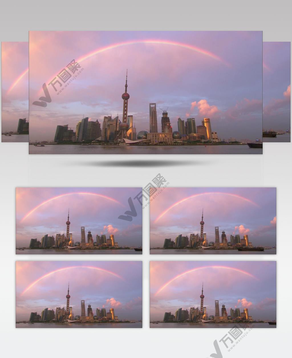 上海东方明珠彩虹上海高清宣传片上海各种高清实拍素材系列城市实拍视频 城市宣传片