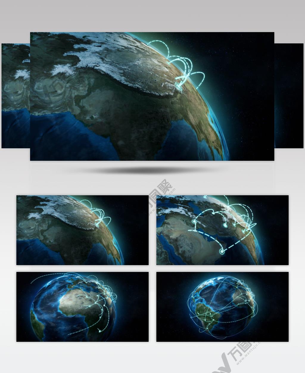 精选动态背景素材SBG10虚拟背景科技背景地球 动态背景 虚拟背景视频