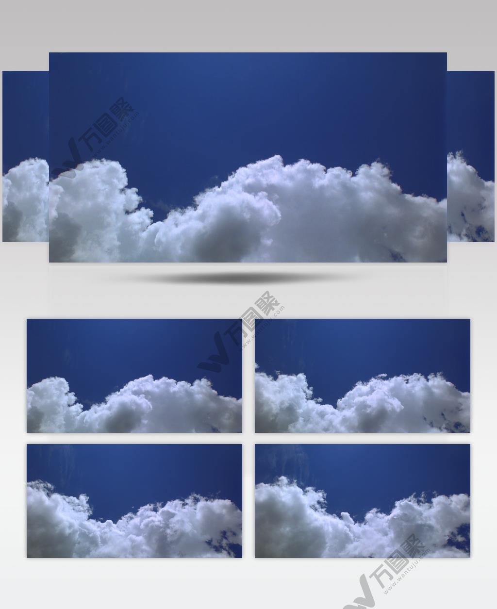 白云WC102H天空 云彩 流动的快快速云