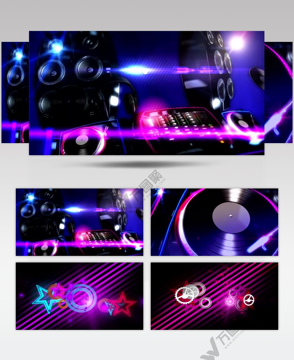 A242-音响音乐控制器 酒吧舞台背景视频 酒吧视频 dj舞曲 夜店视频