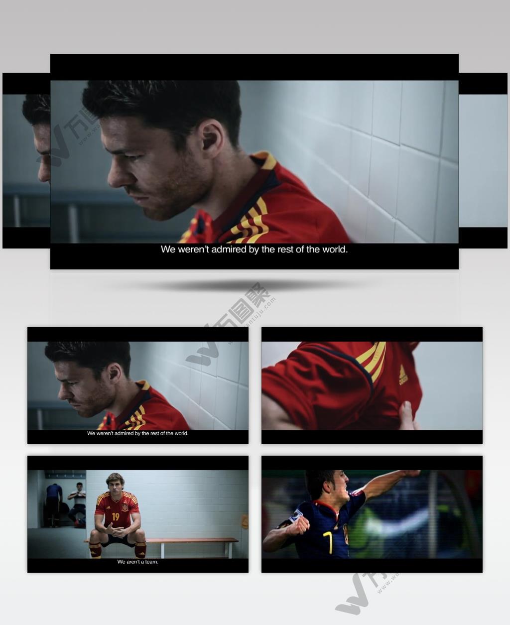 西班牙足球队阿迪达斯2012欧洲杯广告.720p 欧美高清广告视频