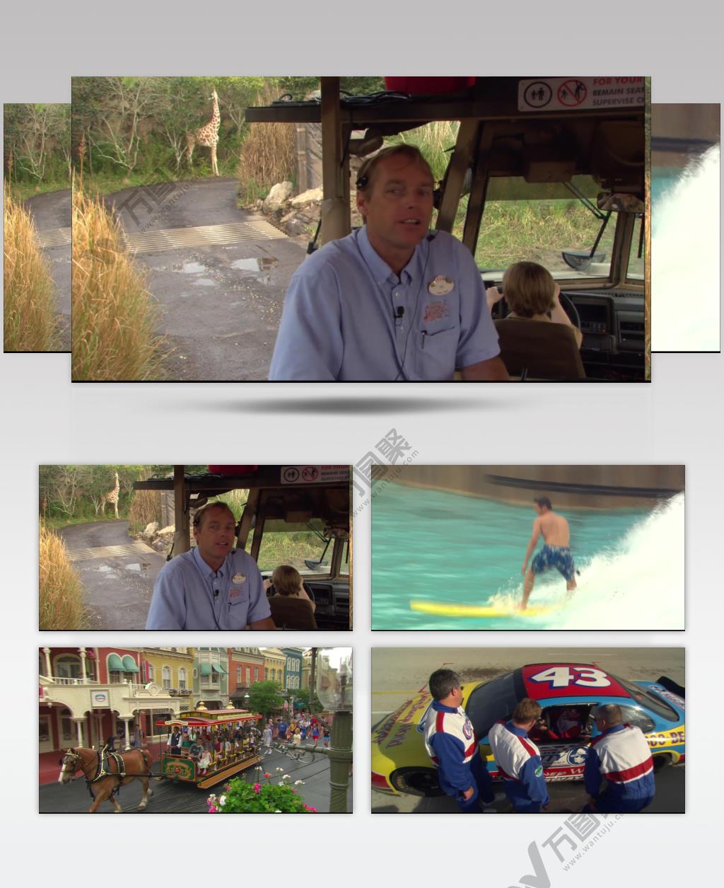 迪士尼乐园_batch中国高清实拍素材宣传片