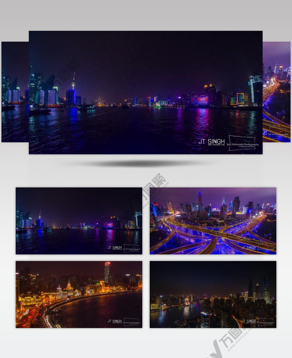 -延时摄影-这就是上海 美丽风景延时拍摄 视频-