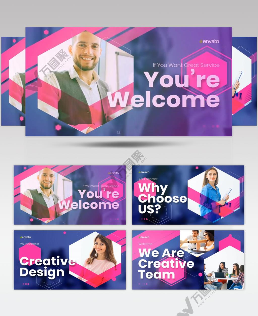 AE 15382 创意时尚版式 ae素材源文件