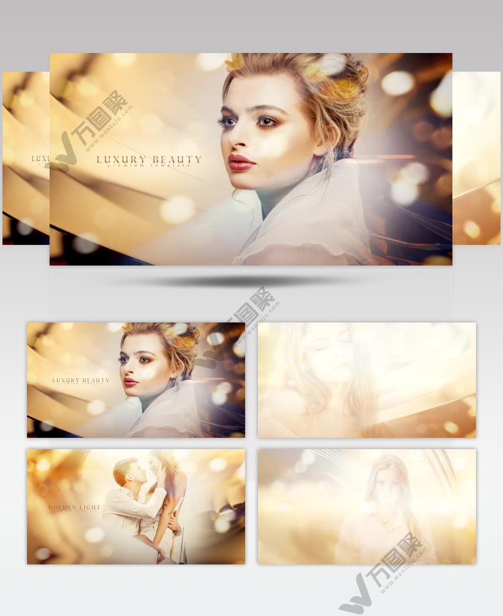 AE 15205 美丽优雅时尚展示 ae素材源文件