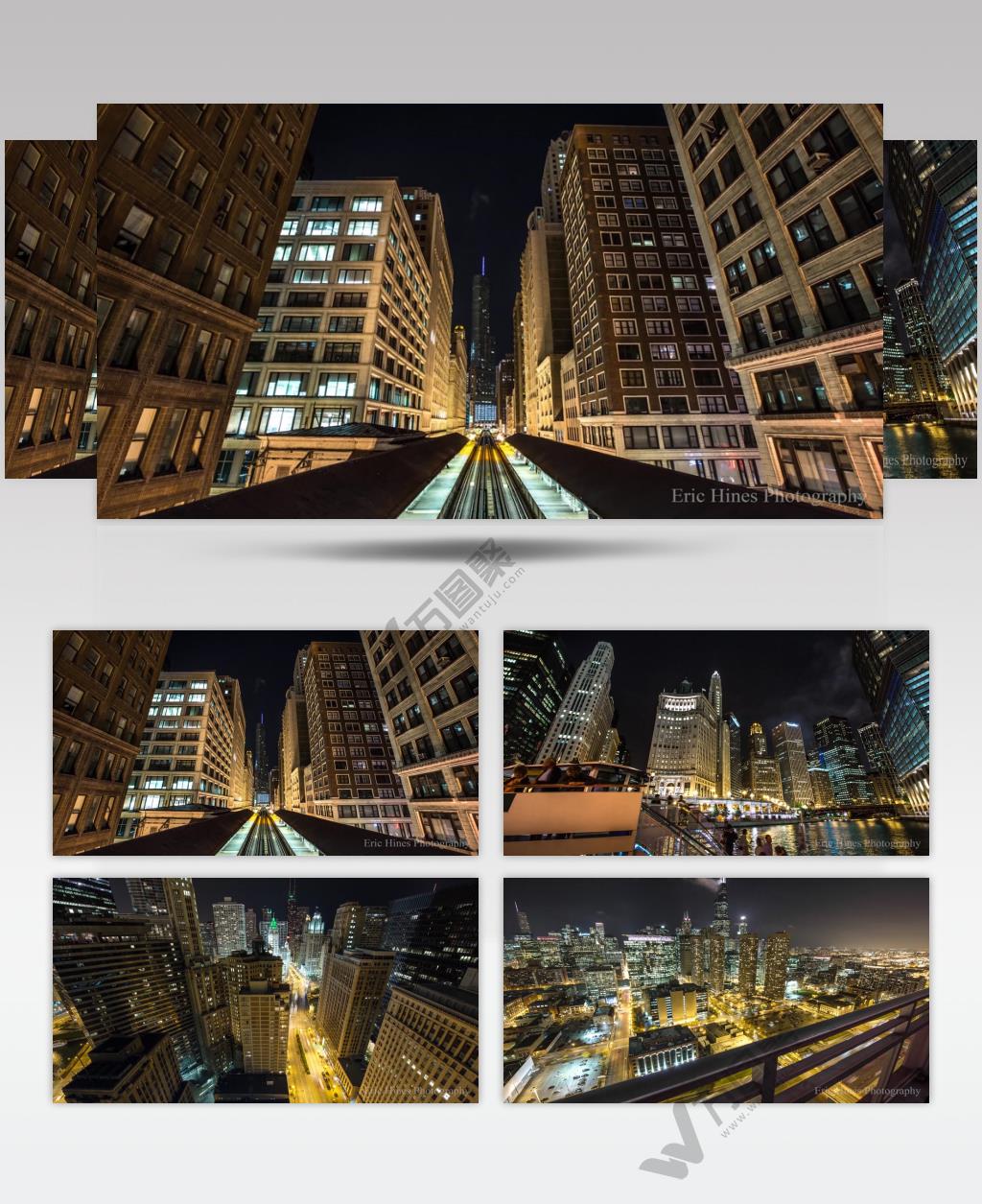 [4K超清演示片] 芝加哥城市景观