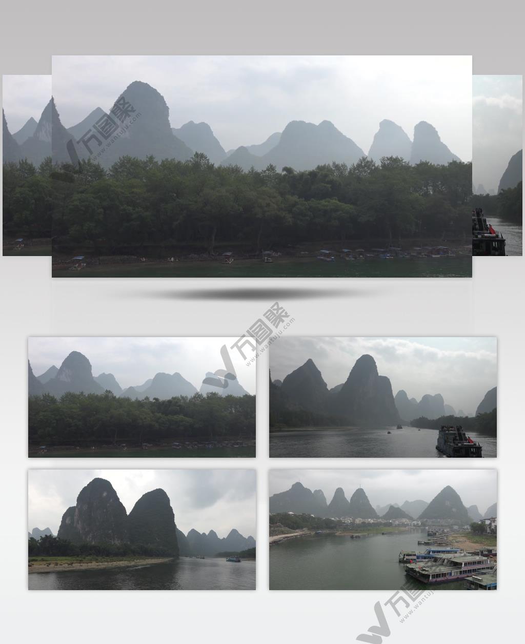 [4K高清]Li River Cruise, Guangxi, China in 4K