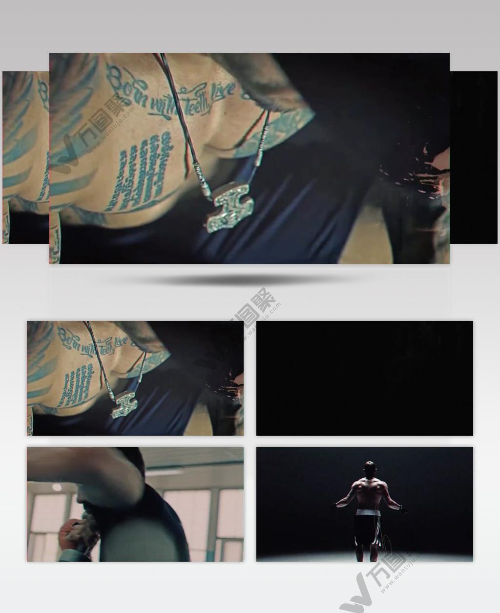 AE 15365 拳击运动宣传 ae素材源文件