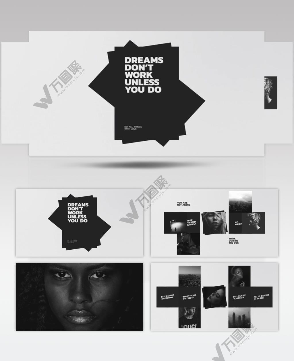 AE 15627 创意版式标题展示 ae素材源文件