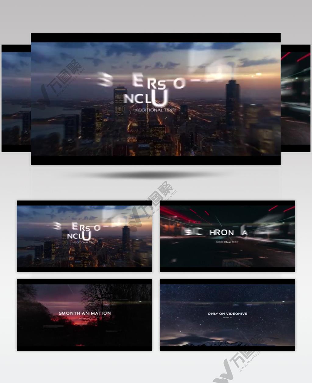 AE 15321 影视预告片 ae素材源文件