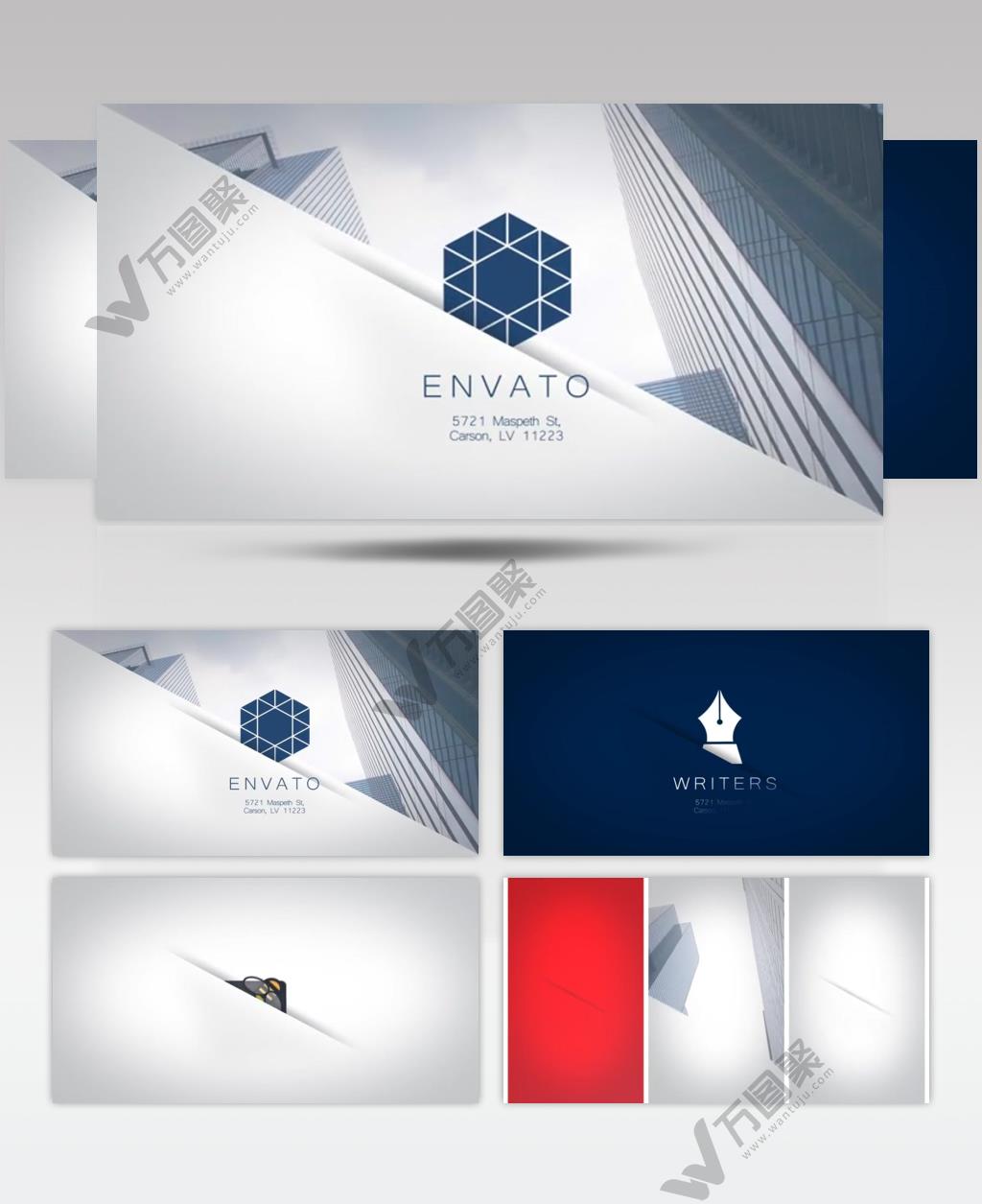 15651 简洁标志动画