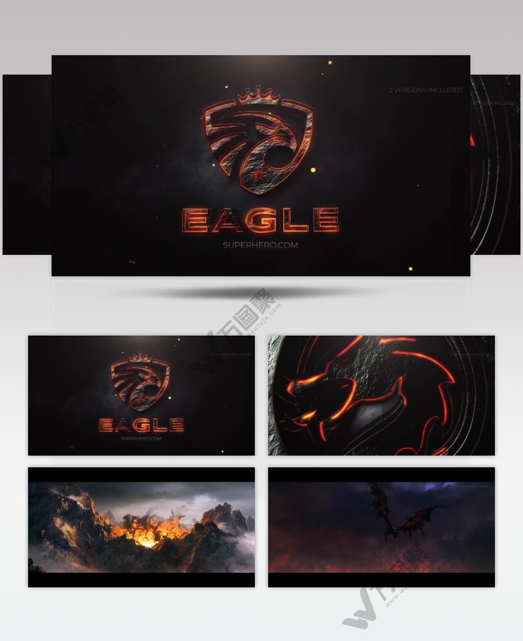 16368 史诗魔幻暗黑标志