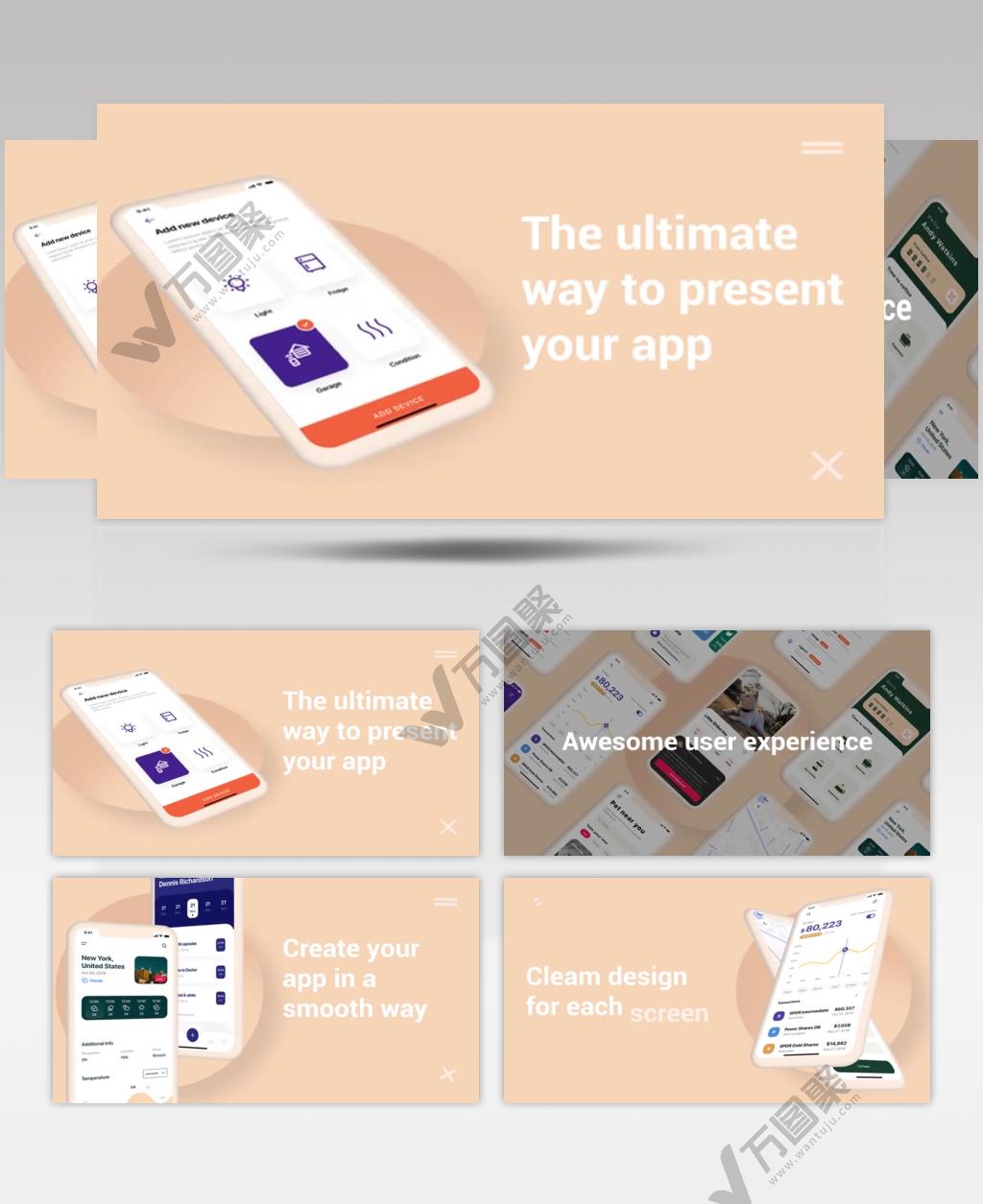 AE 16712 手机应用宣传 ae素材源文件