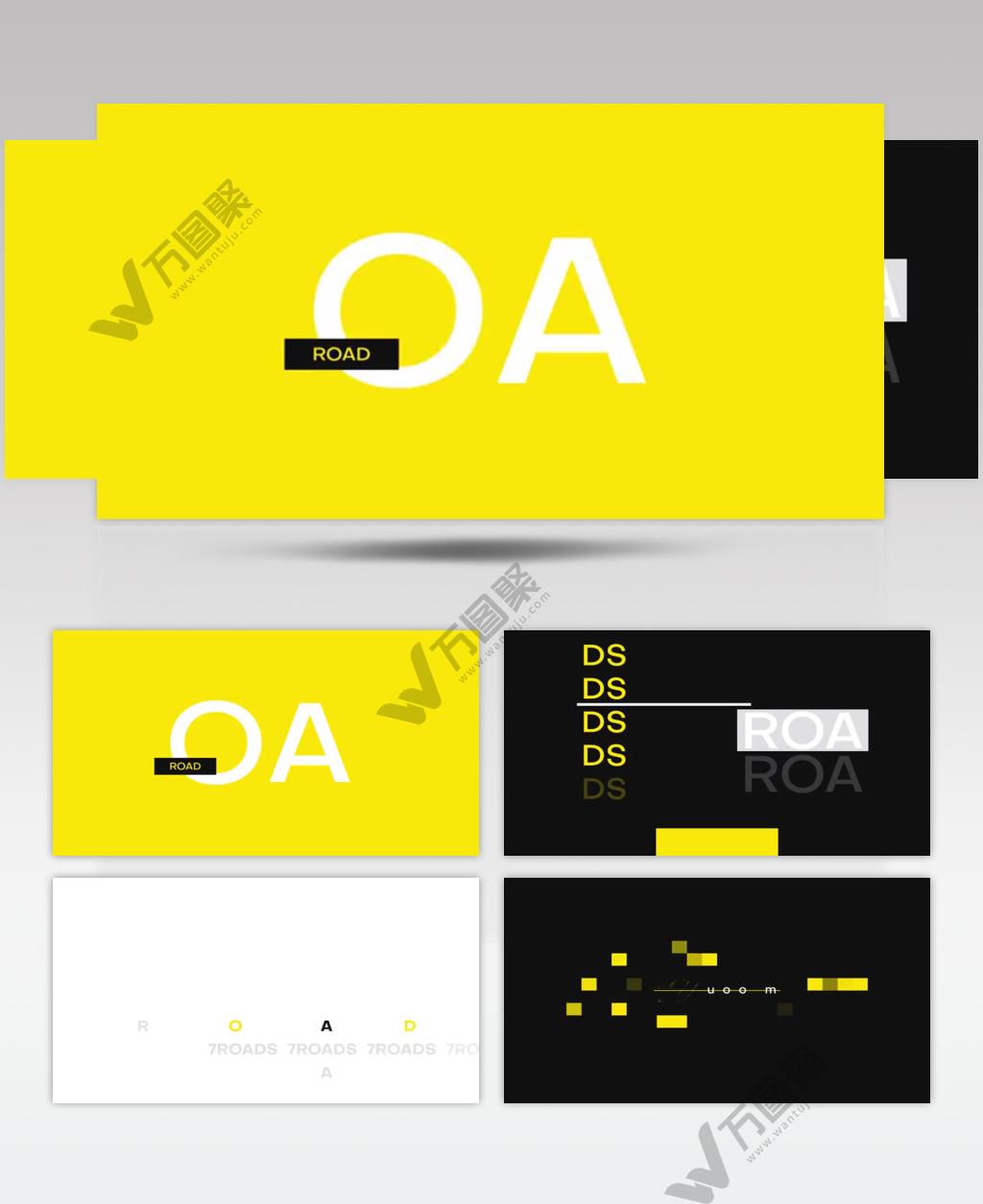 15913 现代风格标志片头 ae文件