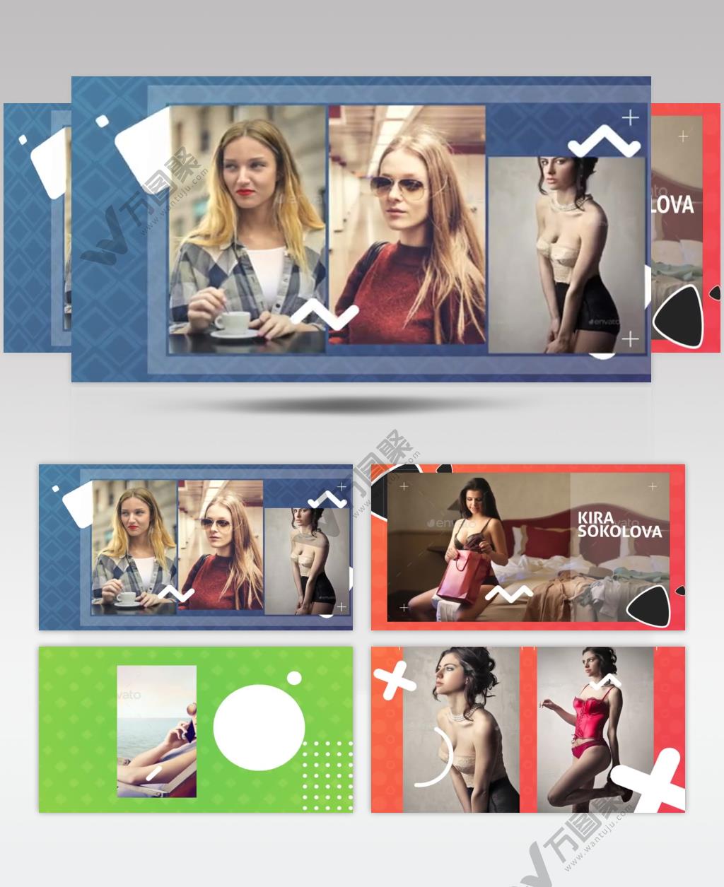 AE 16960 时尚宣传 ae素材源文件