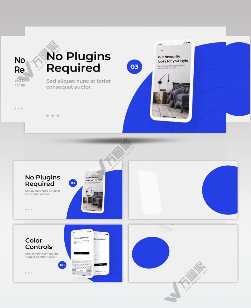 AE 16007 商务手机应用宣传 ae素材源文件
