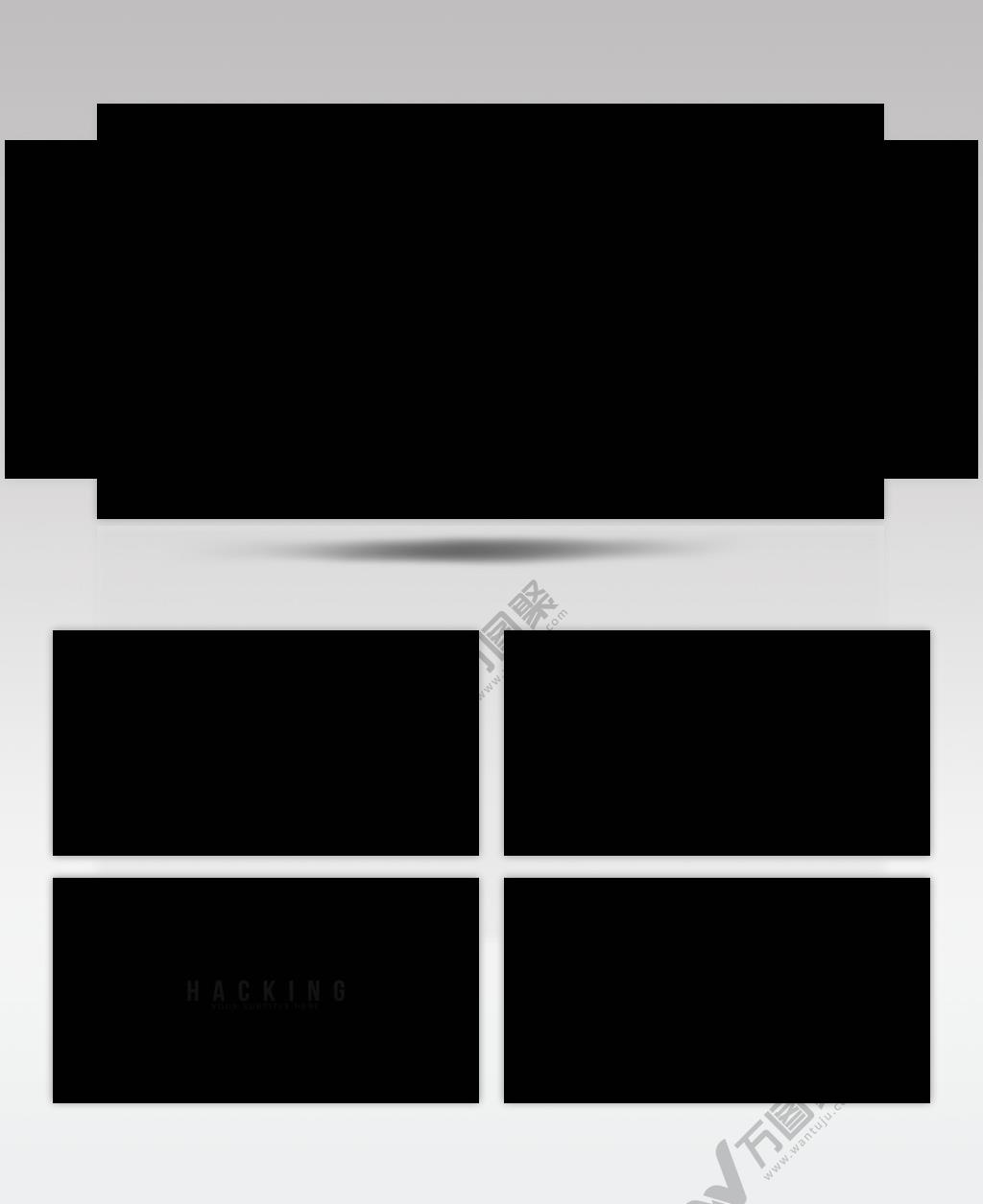 15250 科技标志标题展示