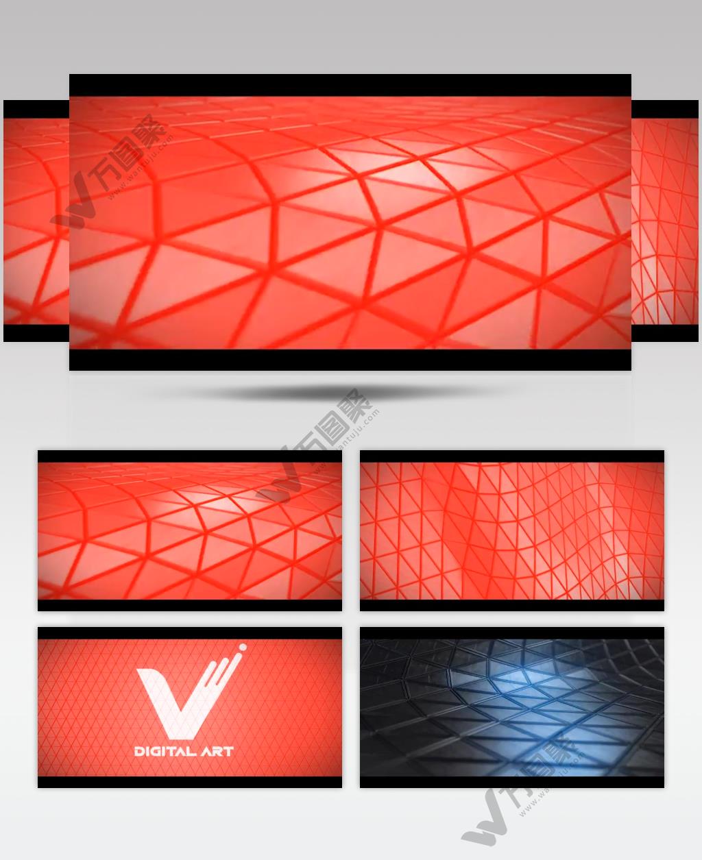 15808 抽象标志展示 ae下载