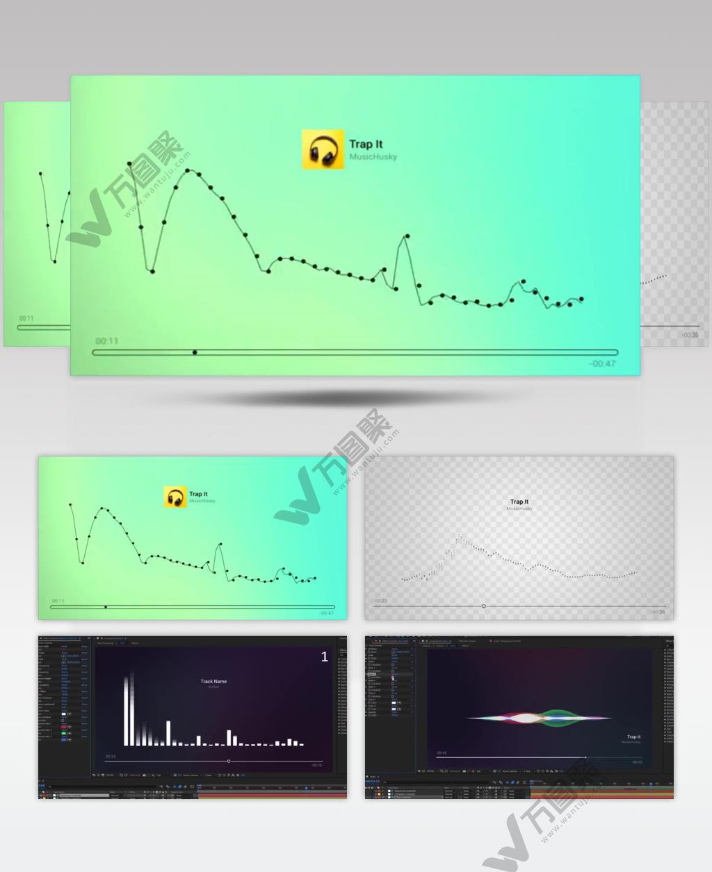 AE 16327 音乐可视化 ae素材源文件