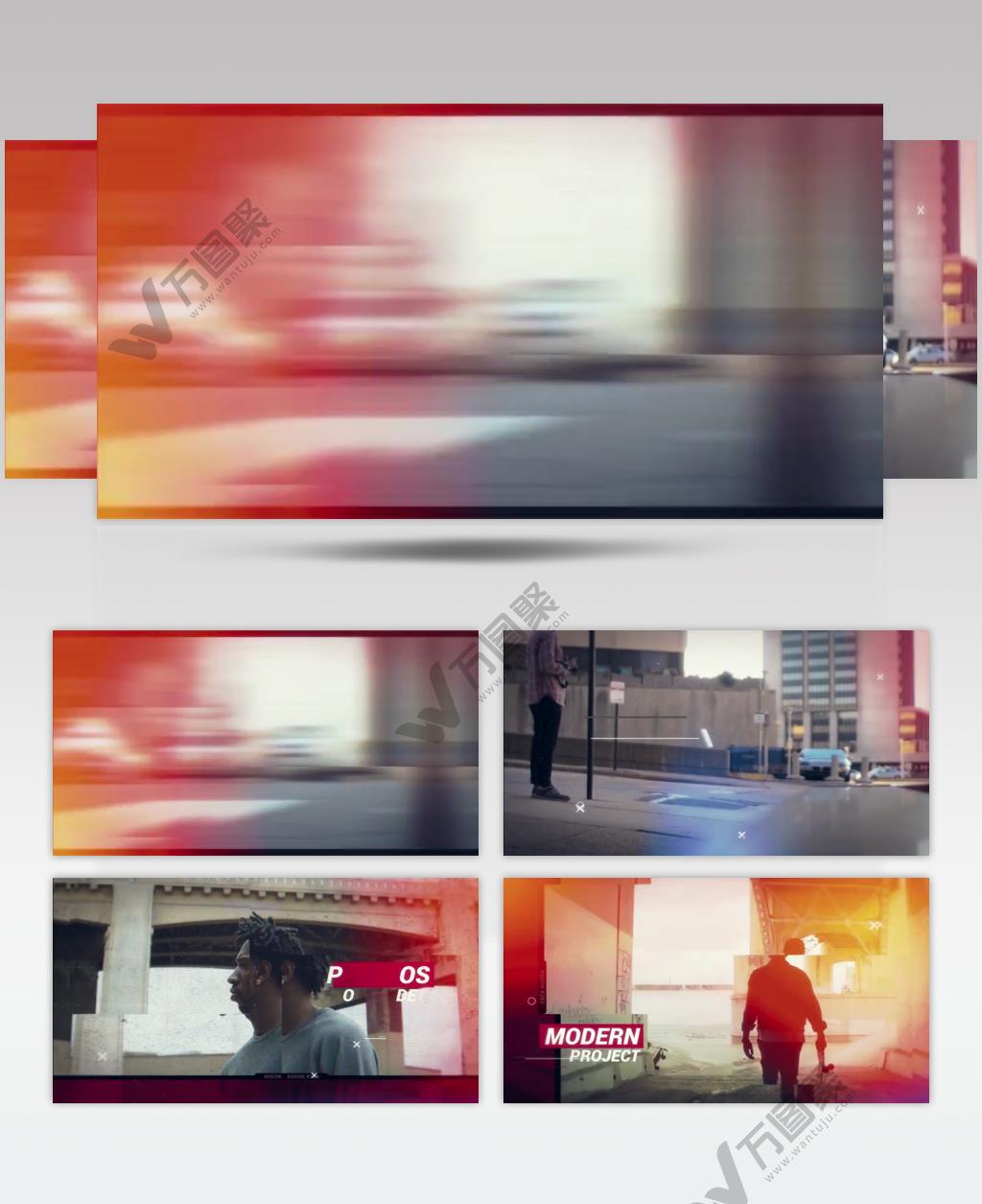 AE 16991 都市嘻哈 ae素材源文件