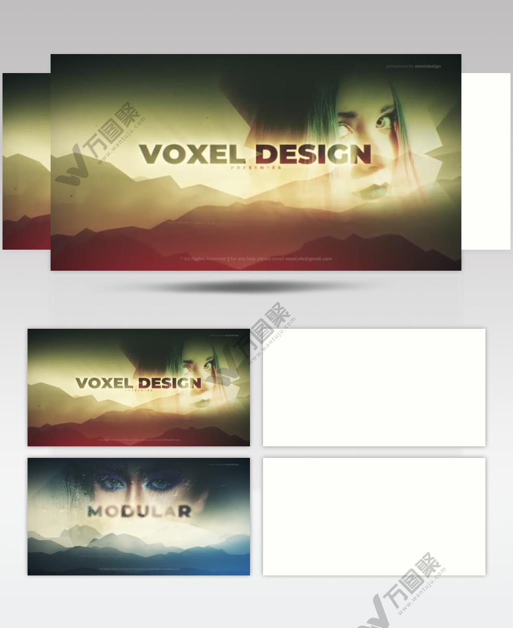 AE 16798 影视标题展示 ae素材源文件