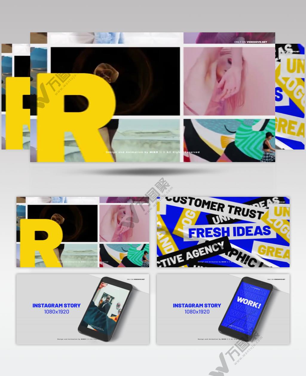 AE 16166 创意宣传 ae素材源文件