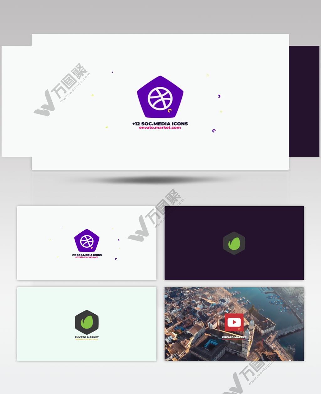 15970 抽象标志片头 ae文件