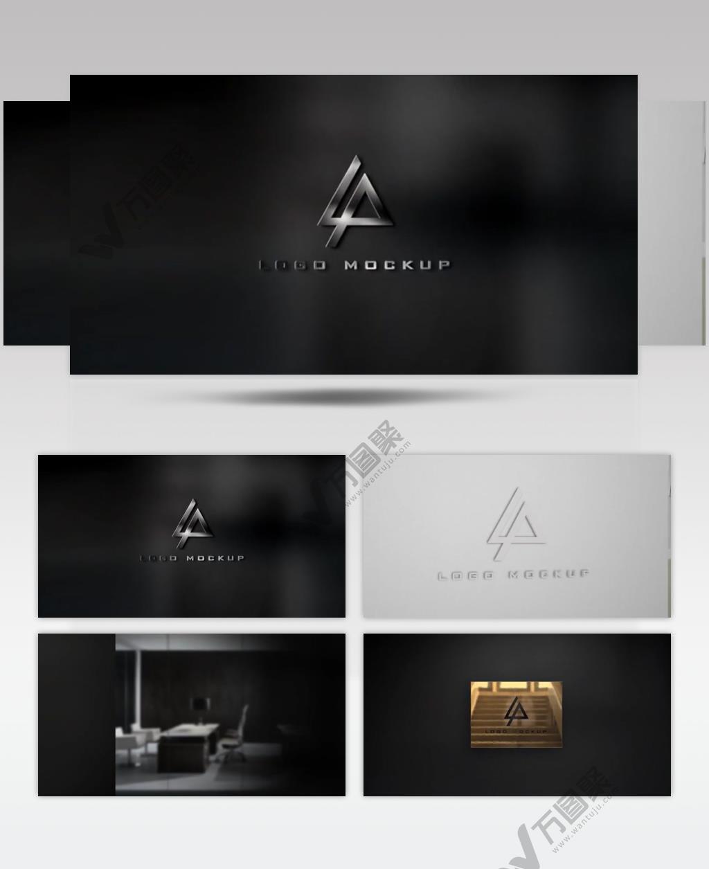 15883 企业标志样板包 ae文件