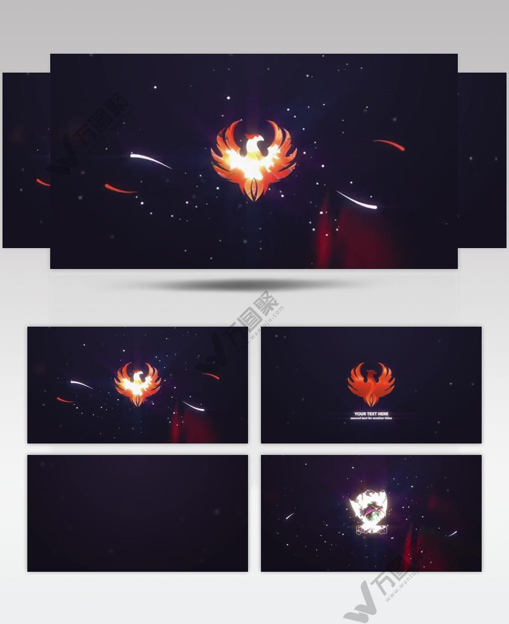 16238 光条纹标志展示