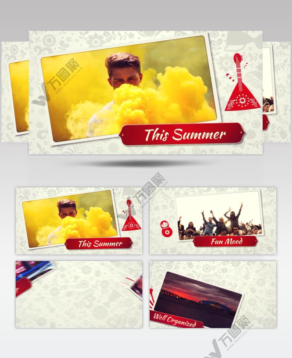 AE 16780 足球幻灯片 ae素材源文件