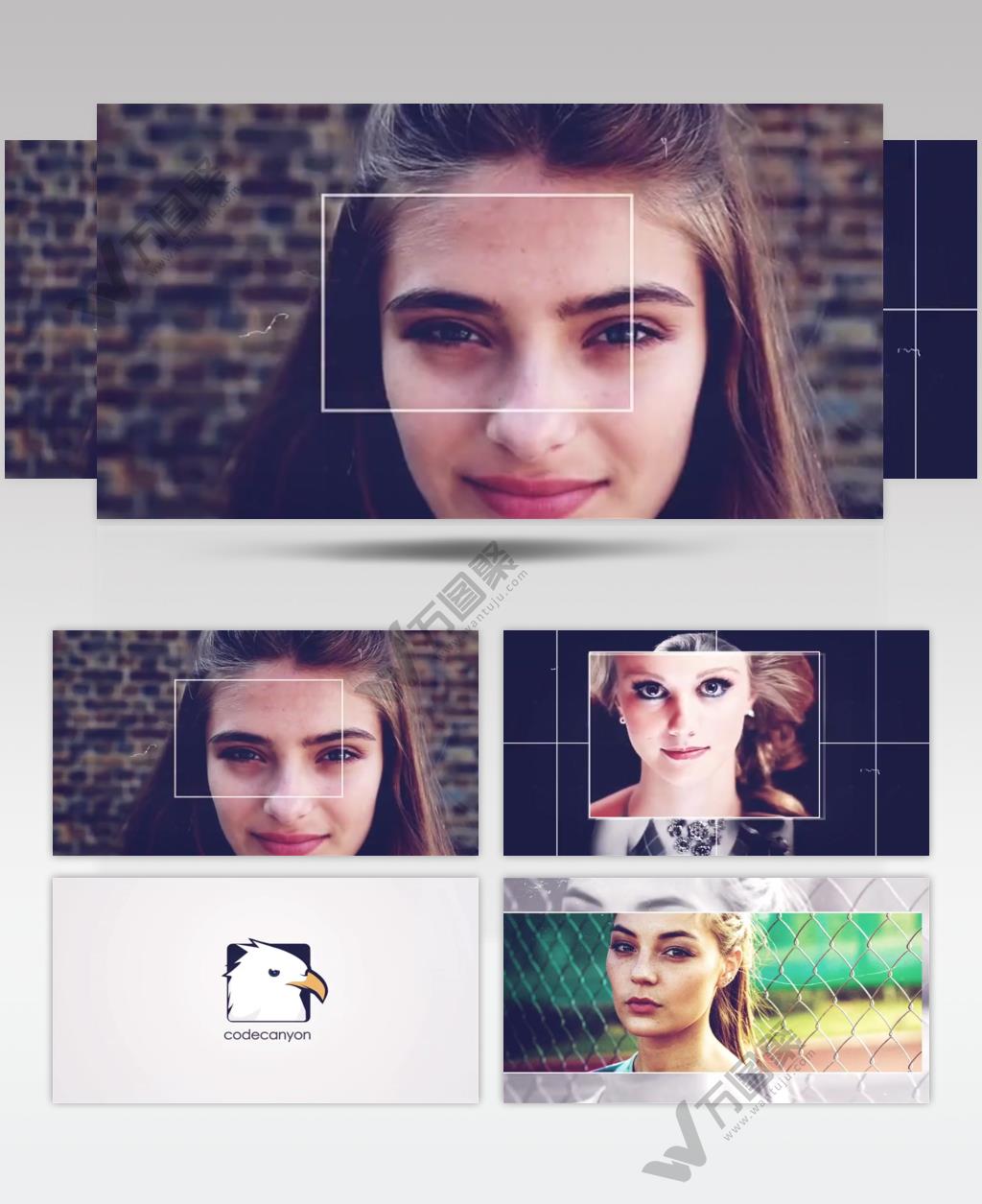 15587 动态照片切换标志片头
