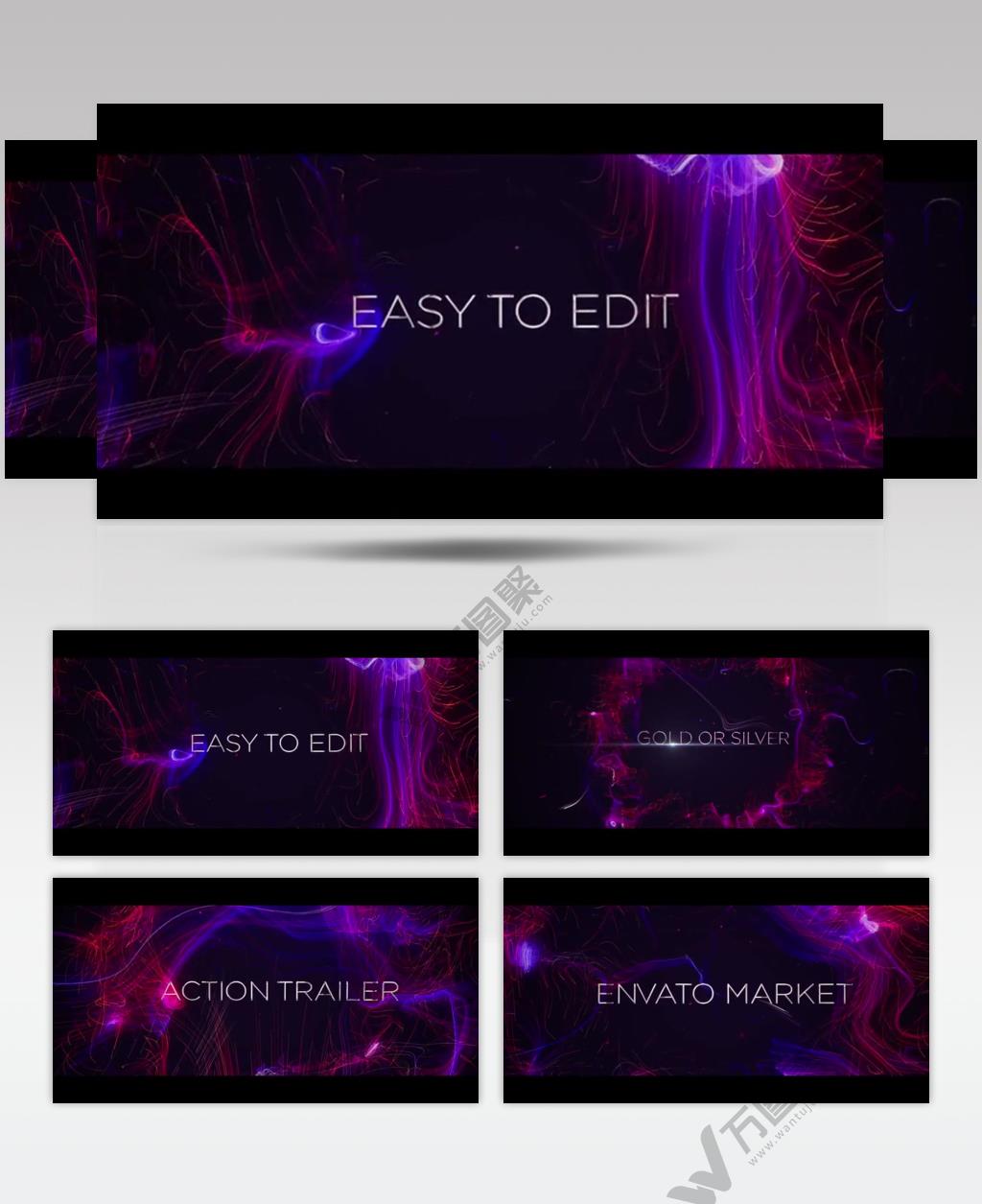 AE 16908 科幻预告片 ae素材源文件