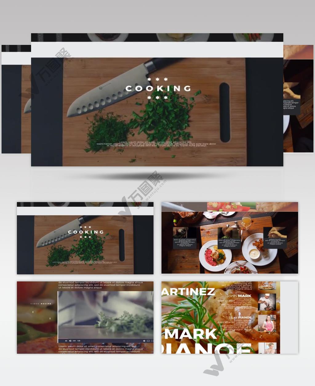 AE 16995 网站样板展示 ae素材源文件