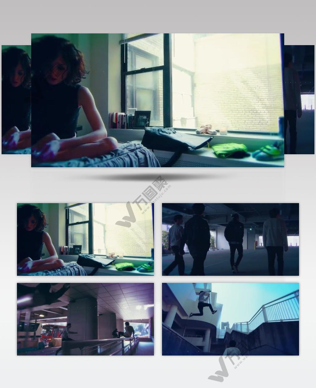 AE 17518 抽象预告片 ae素材源文件