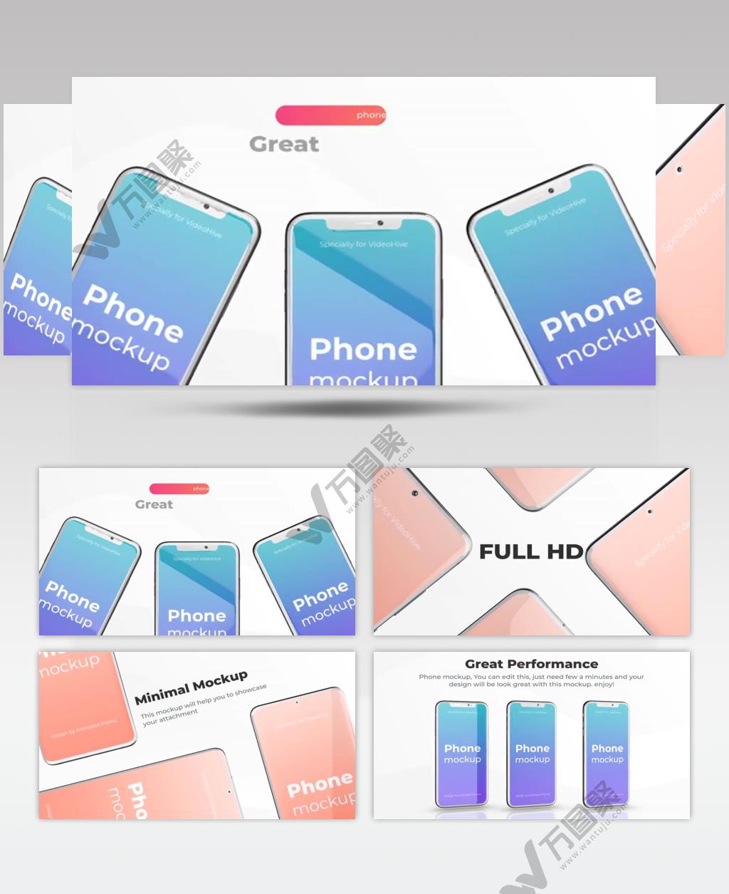 AE 15816 手机应用宣传 ae素材源文件