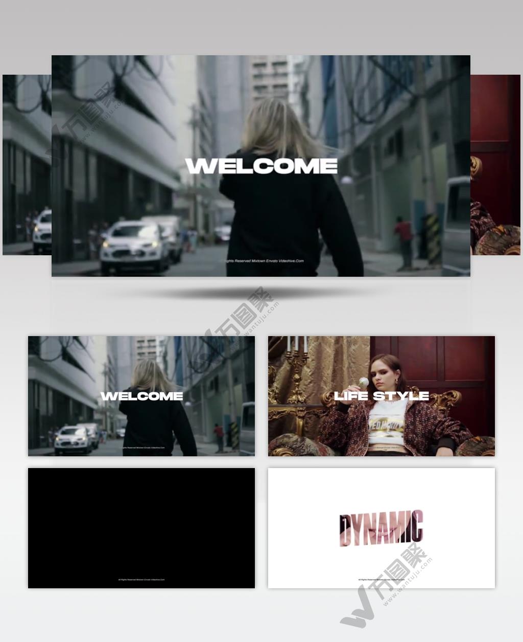 16941 动态版式片头