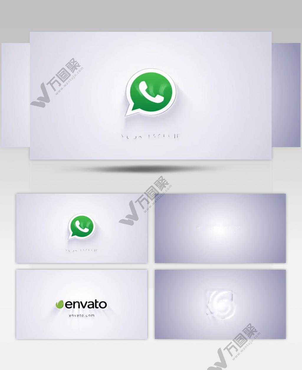 17309 简洁现代风格标志展示