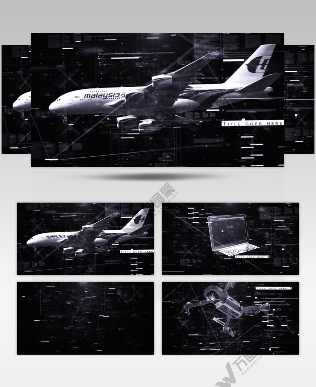 16241 AI科技搜索片头