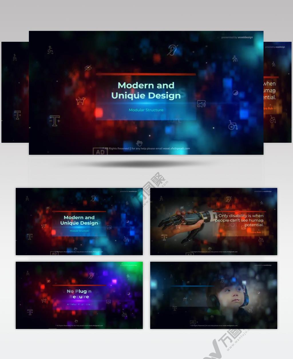 15734 关怀主题片头