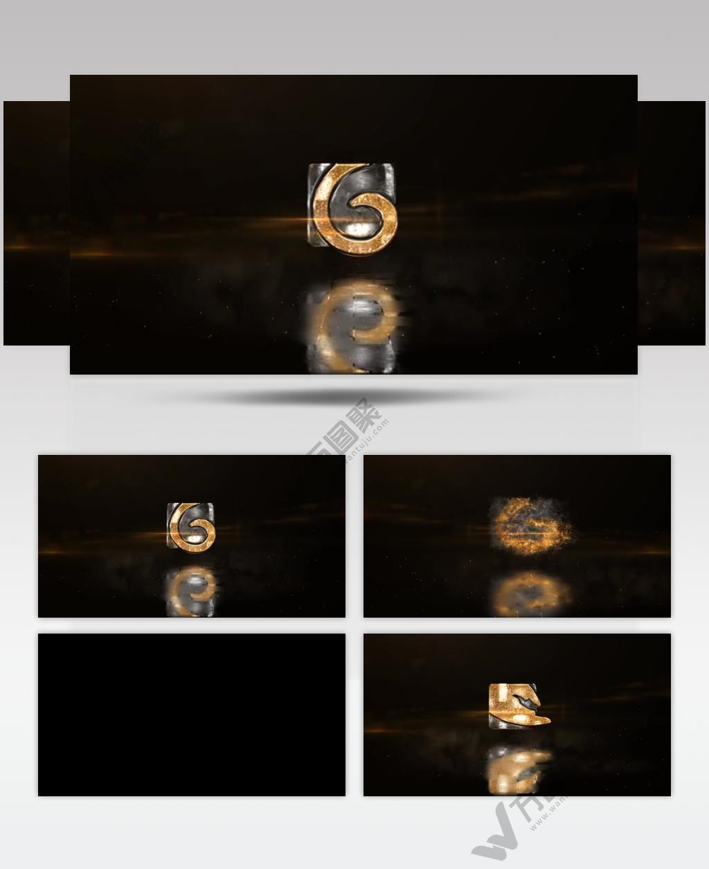 16822 粒子发光标志