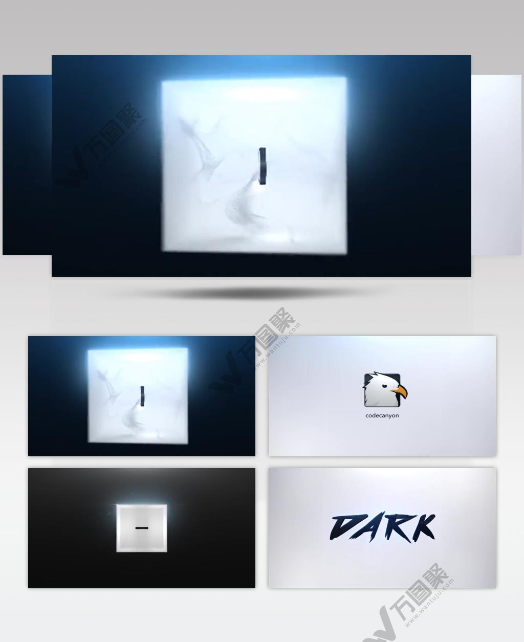 17068 粒子效果盒子标志