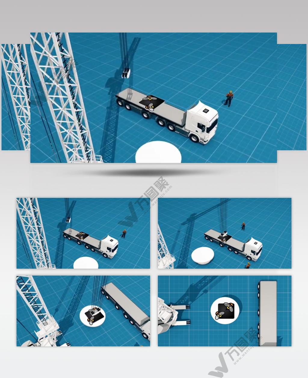 AE 14994 标志构建展示 ae素材