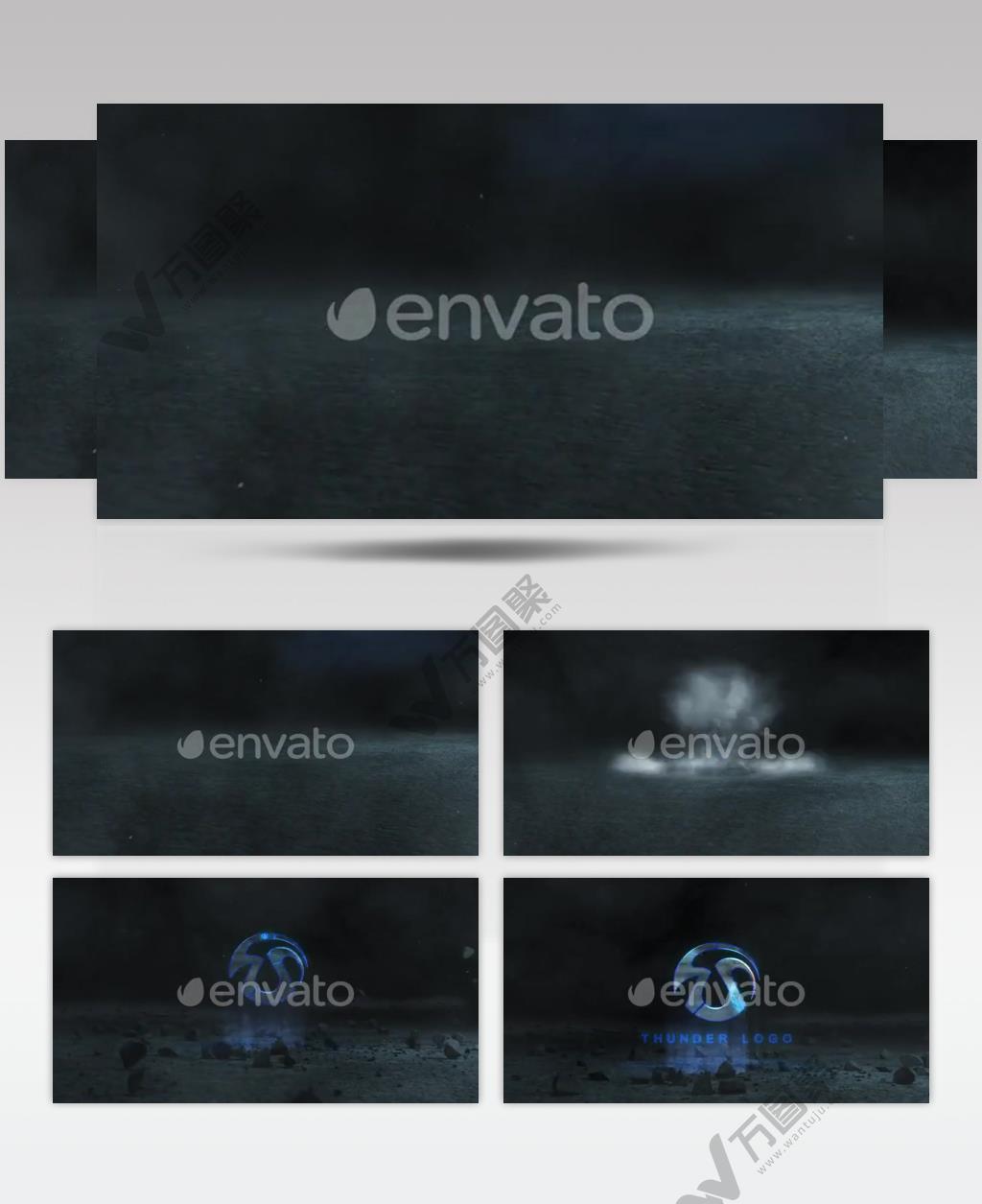 16839 闪电标志展示