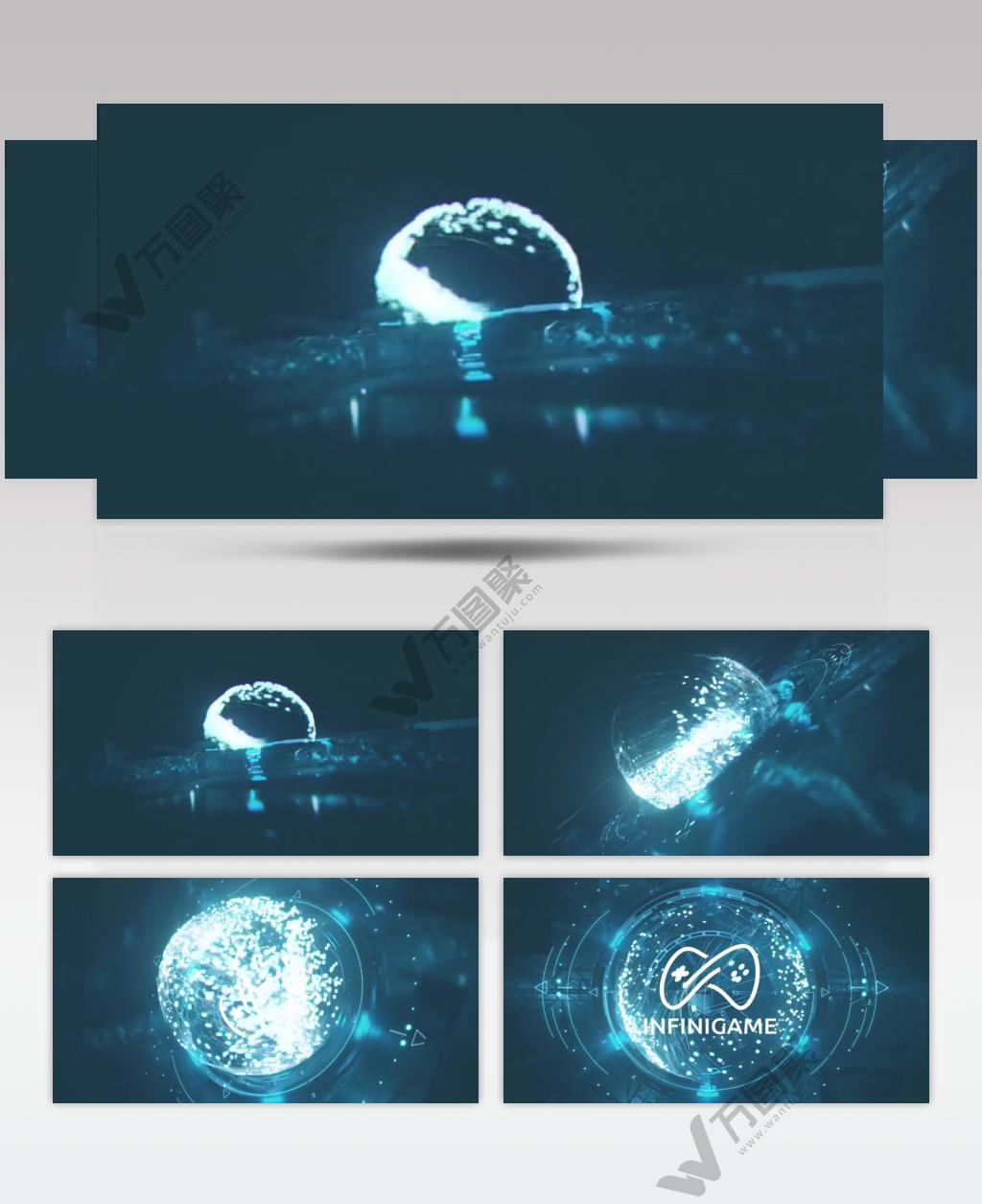 16055 科幻未来片头