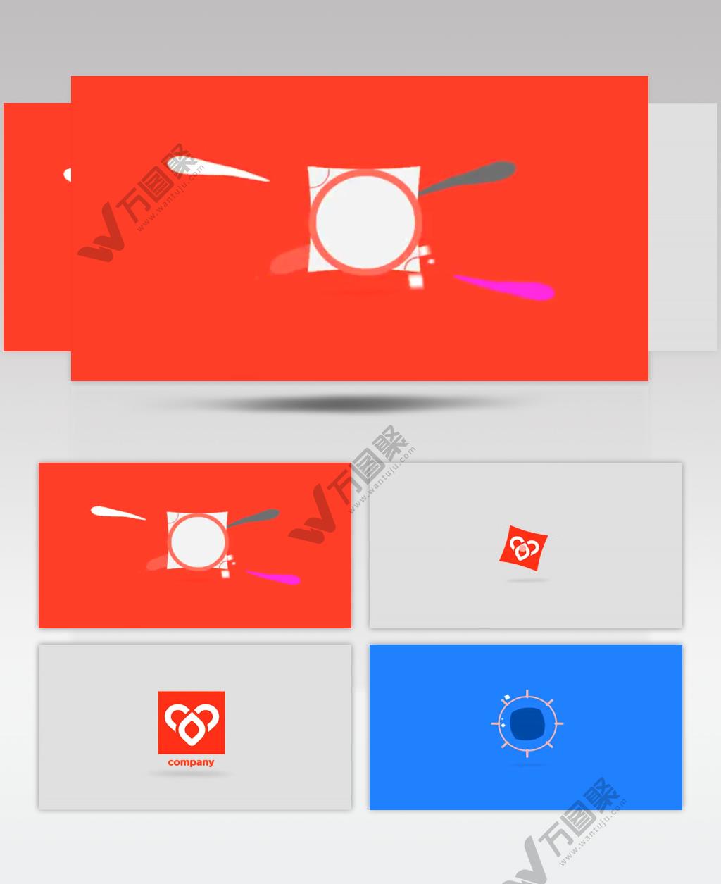 16902 简洁形状标志