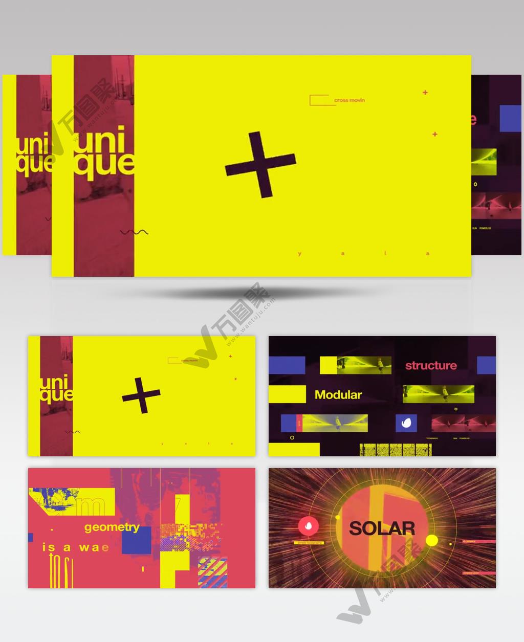 15461 动态版式片头