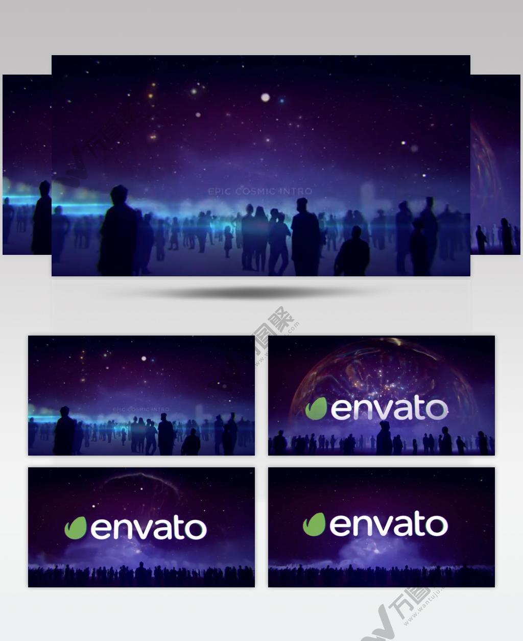 16124 人群星空片头