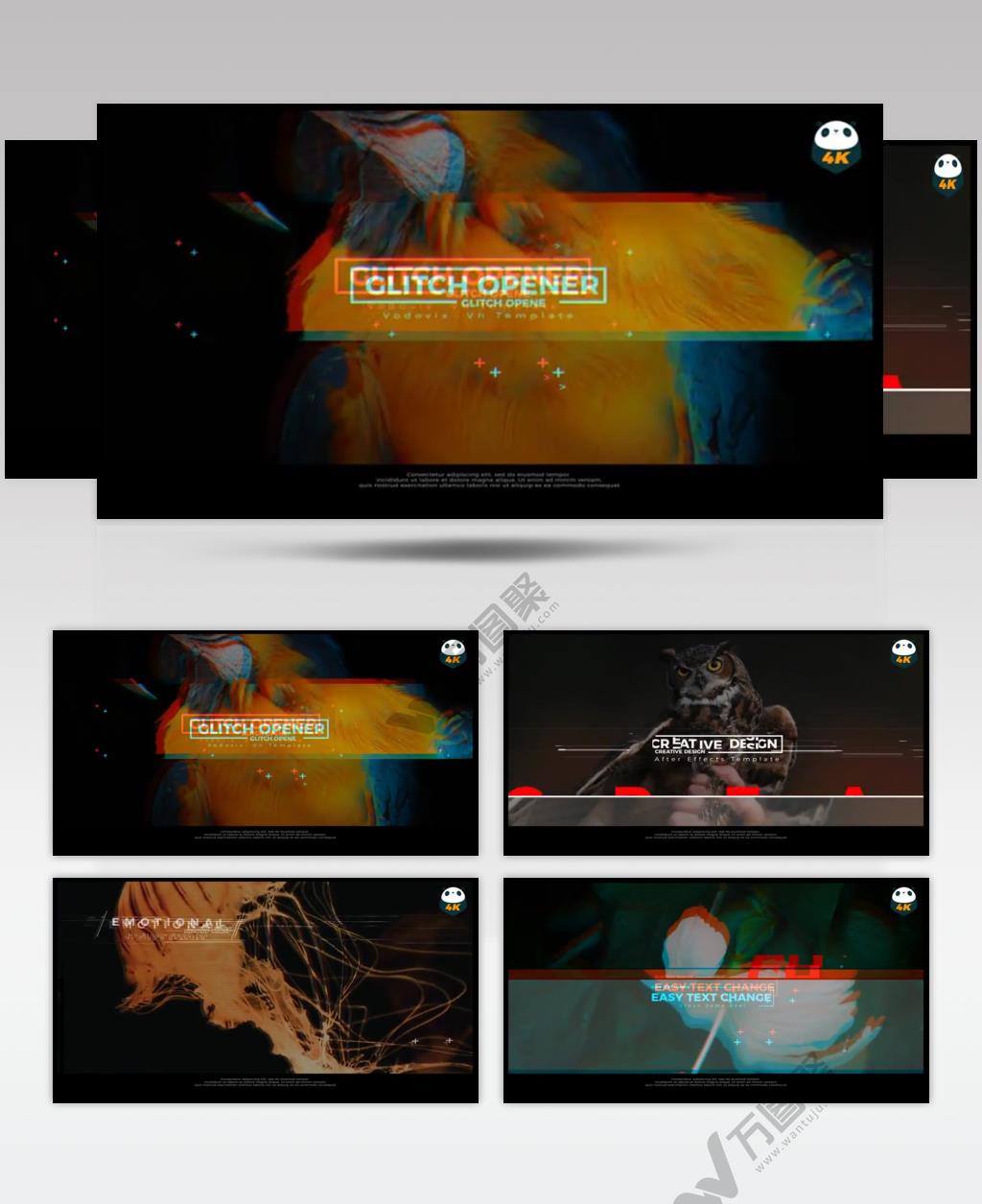 16981 故障效果片头