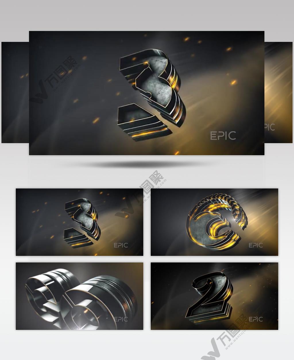 17275 史诗倒计时标志展示